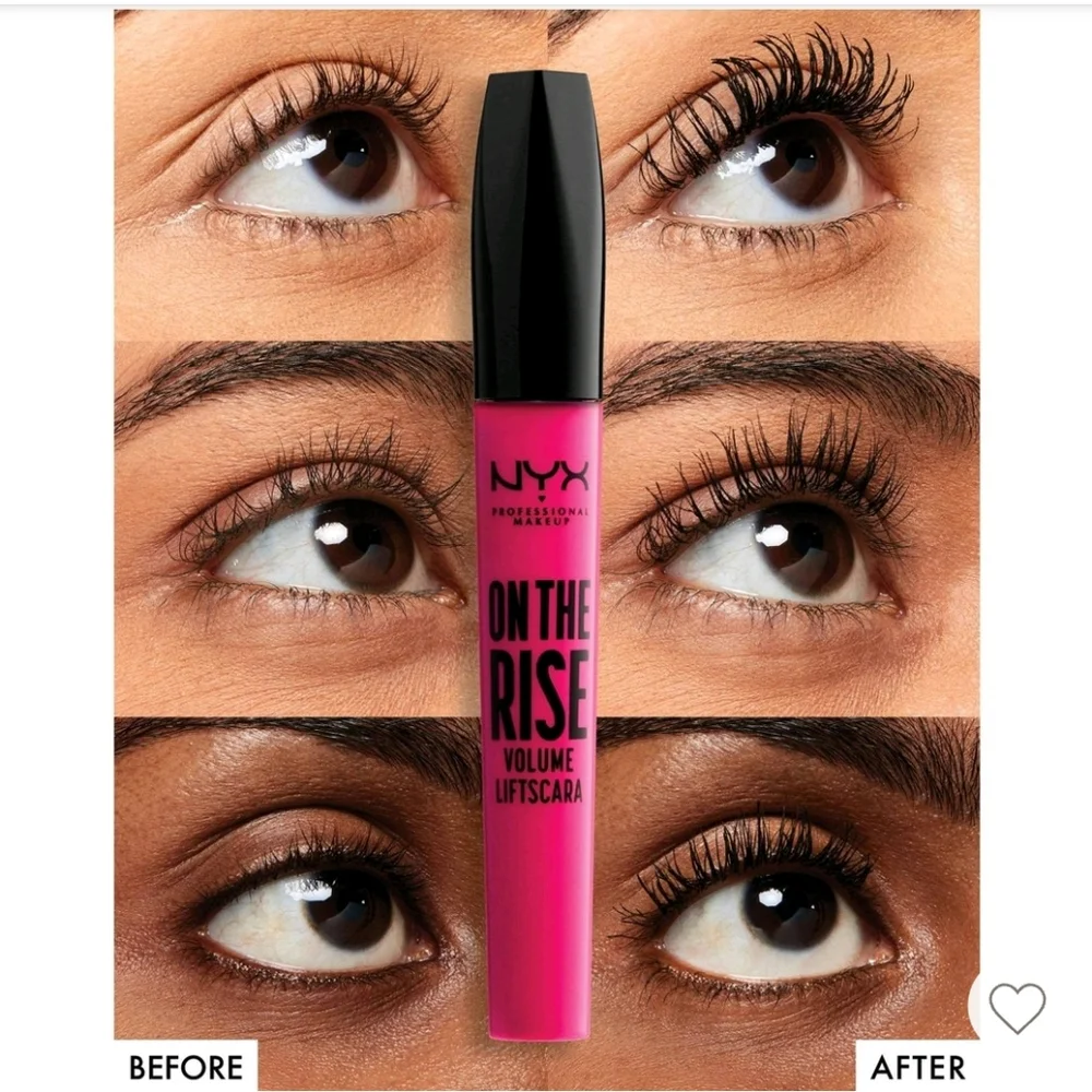NYX Bundle: Fill & Fluff eyebrow, On the Rise mascara, Filler Instinct lip …